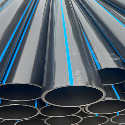 Tubi in plastica nera in HDPE per l'approvvigionamento idrico per il trasporto dell'acqua