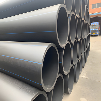 Tubi in plastica nera in HDPE per l'approvvigionamento idrico per il trasporto dell'acqua
