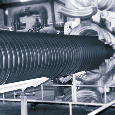L'organizzazione dell'HDPE dei tubi di drenaggio dell'HDPE ha ondulato il tubo gemellato 400 500mm della parete