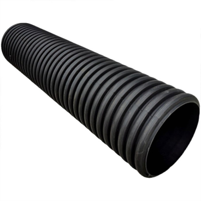 Tubo interno di Rib Corrugated High Density Polyethylene/tubo di drenaggio della parete gemello dell'HDPE