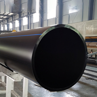 Il tubo composito di plastica d'acciaio del rifornimento idrico ha fuso l'HDPE DN90 - 630 del polietilene