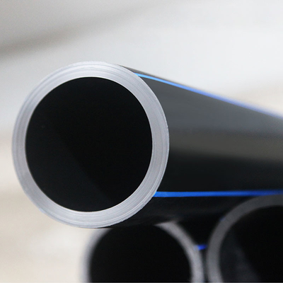 Tubo dell'HDPE del tubo 50mm del polietilene del nero di Dn20mm-160mm per il rifornimento idrico